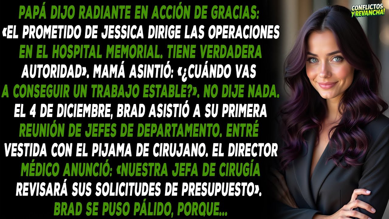 Papá dijo radiante en acción de gracias: «el prometido de jessica dirige las operaciones en el...