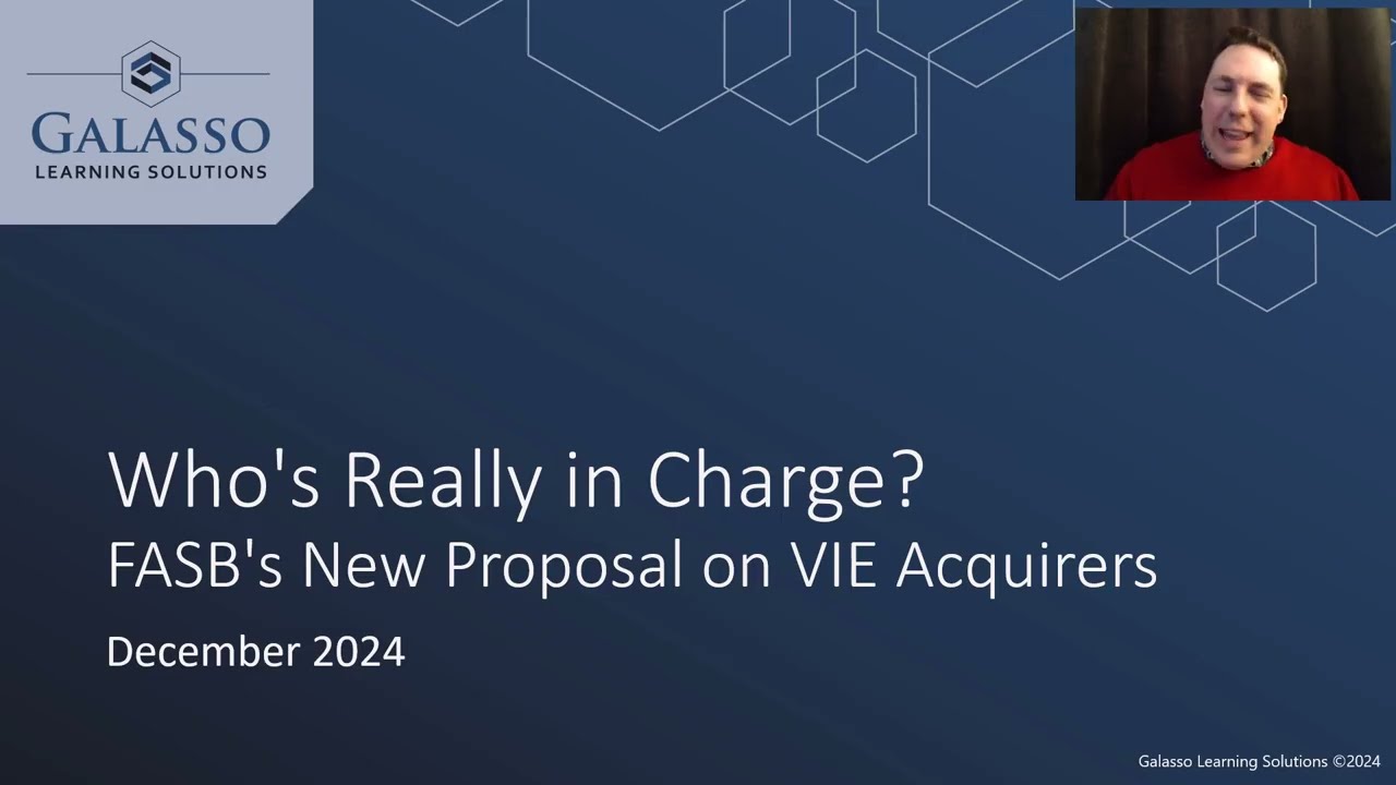 Genuine Learning Blog: FASBs New Proposal on VIE Acquirers