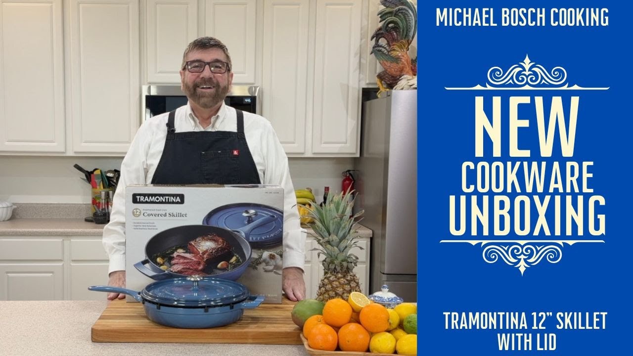 Unboxing the Tramontina 12” Enameled Skillet