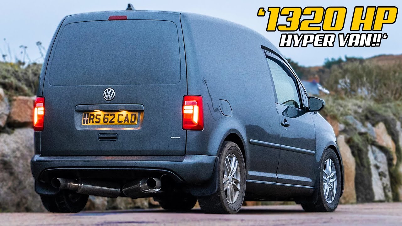 ВСТРЕЧАЙТЕ 1300-СИЛЬНЫЙ 9-СЕКУНДНЫЙ CADDY **HYPER VAN!!**