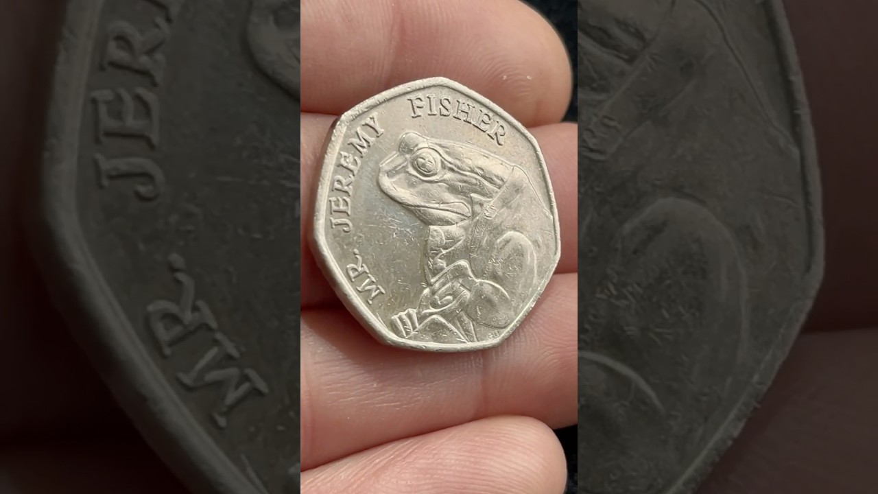 Mr Jeremy Fisher 😁 2017 The TailsOf Beatrix Potter 50 Pence 