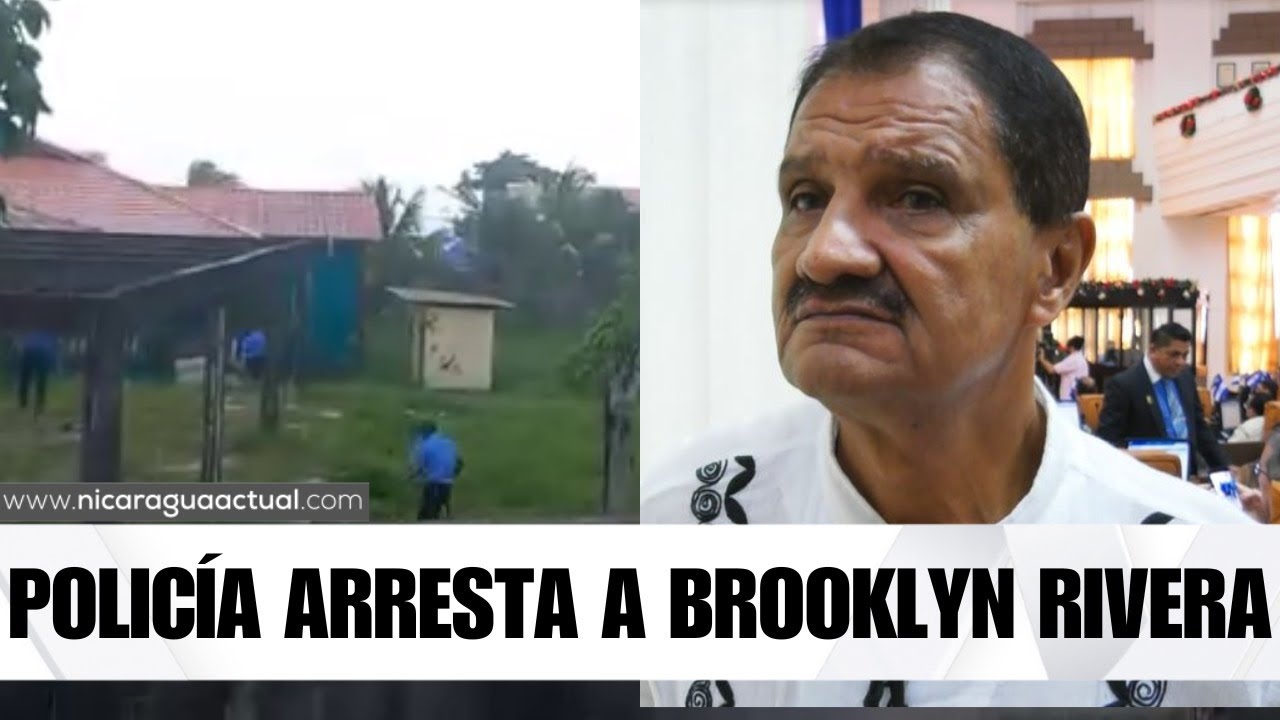 Policía de Nicaragua captura al líder indígena Brooklyn Rivera y allana su vivienda