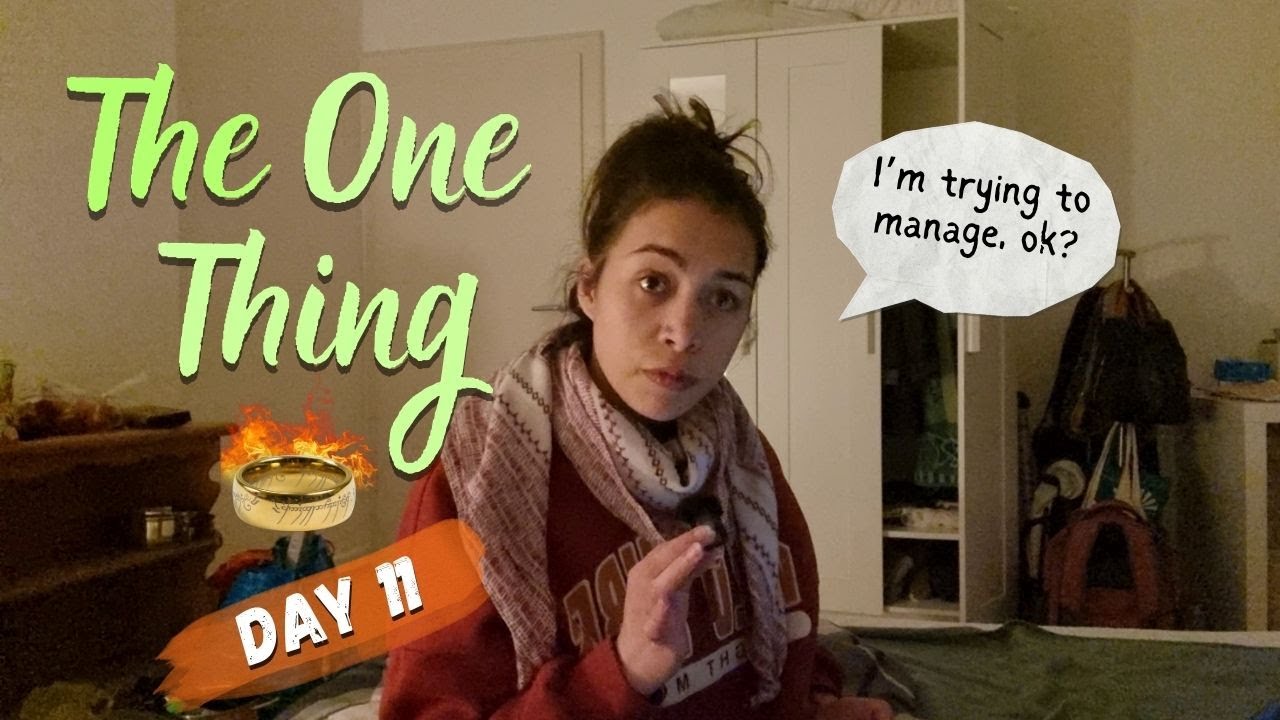 DAY 11: The One Thing challenge ~ back to writing routine + daily prompt | #TheOneThingChallenge