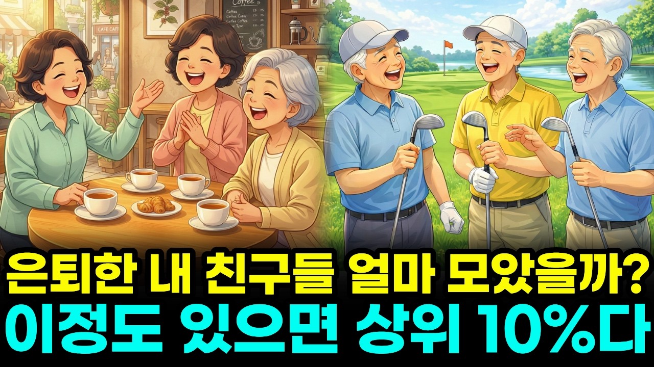 연 2회 해외여행 다니는 친구들, 왜 돈이 마르지 않을까? 은퇴한 친구들이 말해주지 않는 진짜 '부자' 되는 법