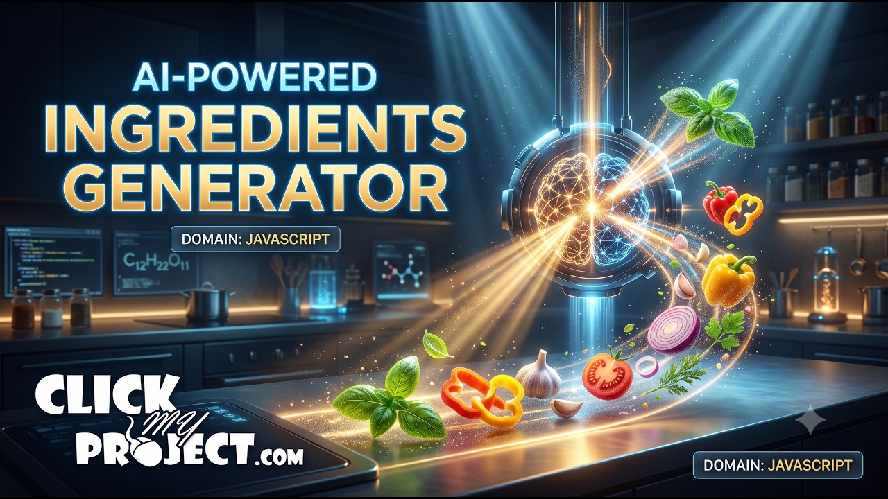 AI powered Ingredients Generator | ClickMyProject
