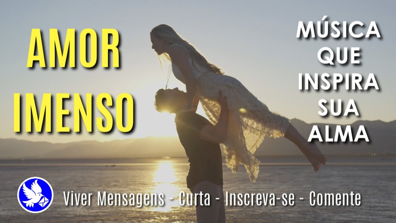 Musica de Amor - AMOR IMENSO - Nando Cordel - Frases Mensagem Canção