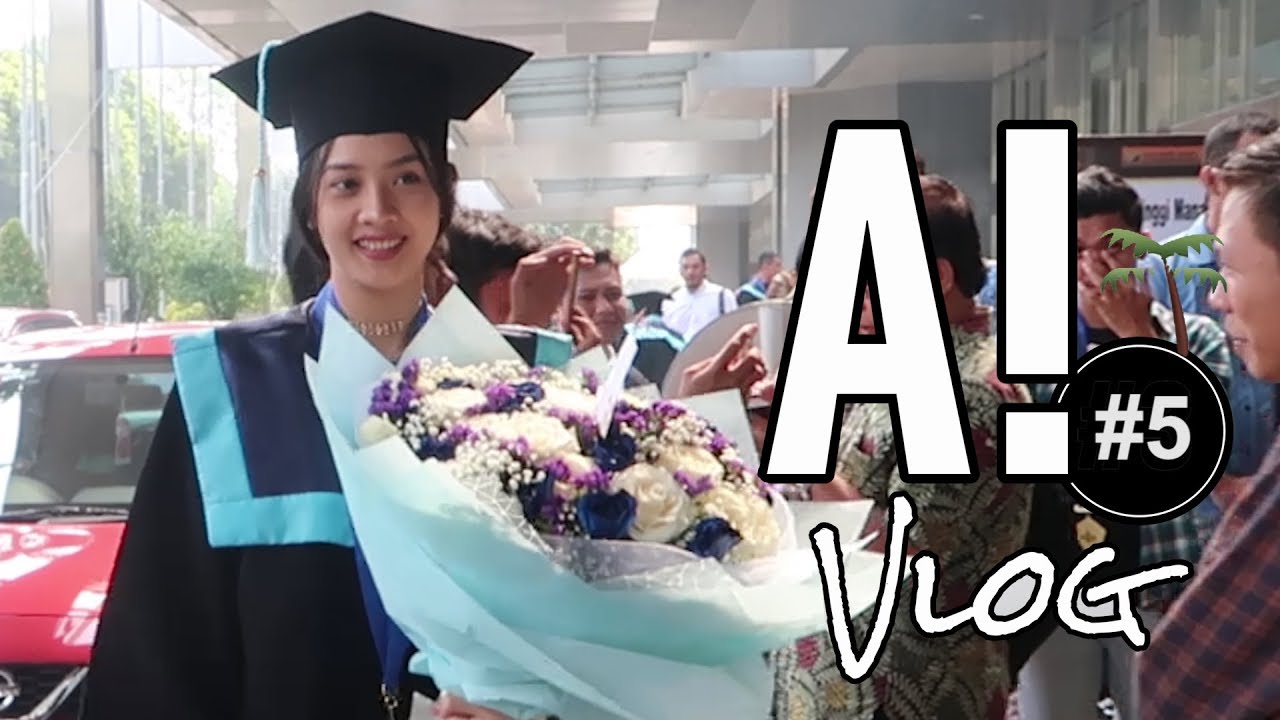 AKHIRNYA WISUDA  l  #AVlog 5