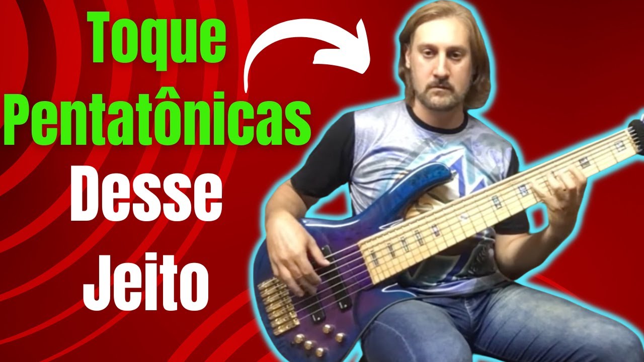 COMO TOCAR ESCALAS PENTAT&Ocirc;NICAS MENORES NO BAIXO EM 5 MINUTOS