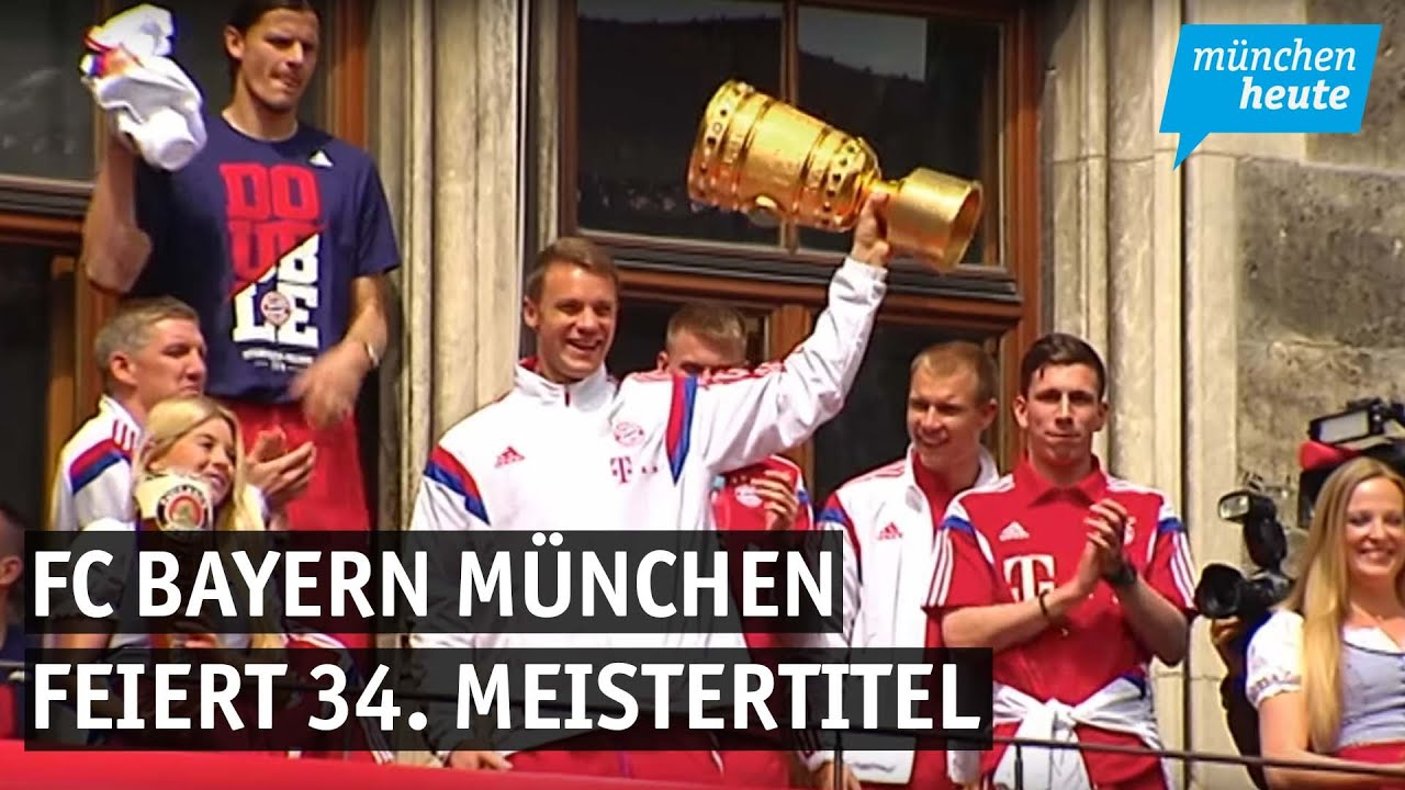 FC Bayern München feiert 34. Meistertitel