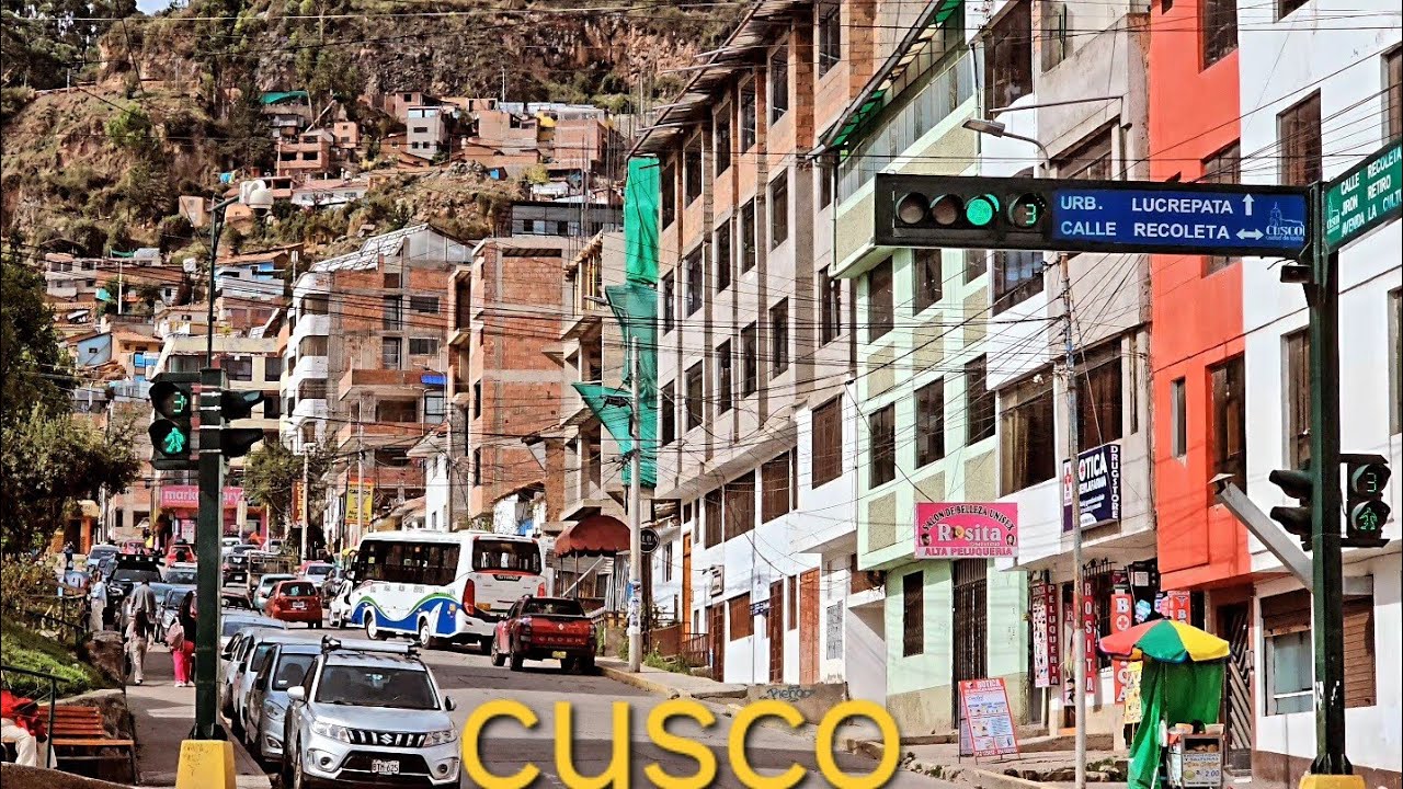 Cusco the old inca empire capital in peru