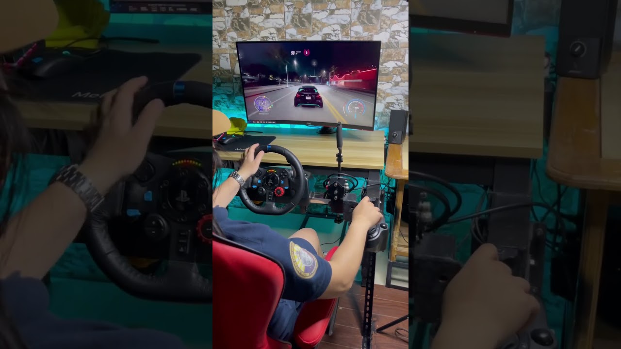 Just Another Day in NFS Heat using Logitech g29 Steering #drift #steeringwheel #logitechg29 #nfsheat