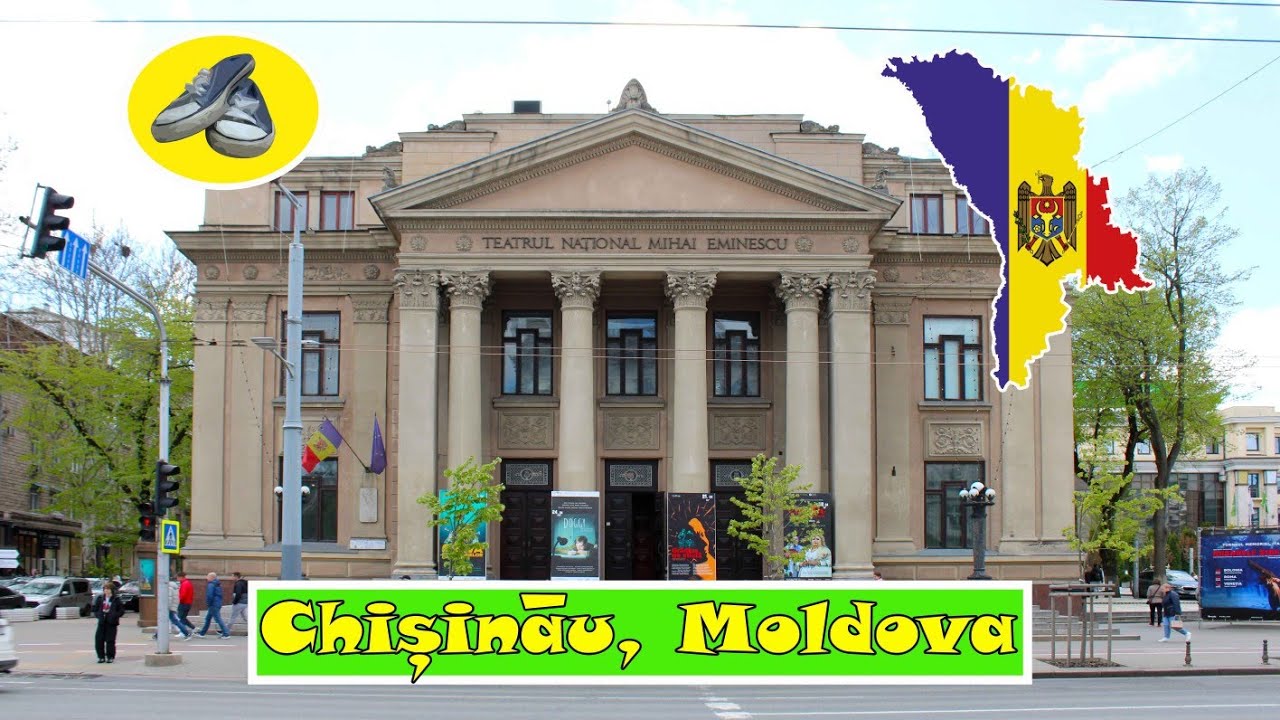 🇲🇩 Walking Tour in Chișinău, Moldova