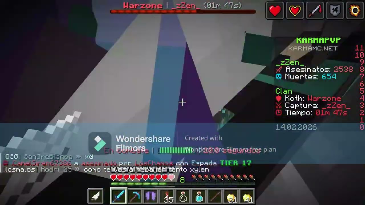 abusando bug en koth en karmapvp (capturando)