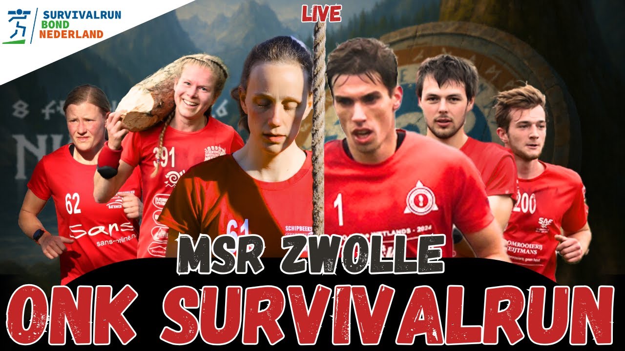 LIVE Nederlands Kampioenschap Survivalrun 2026 - MSR