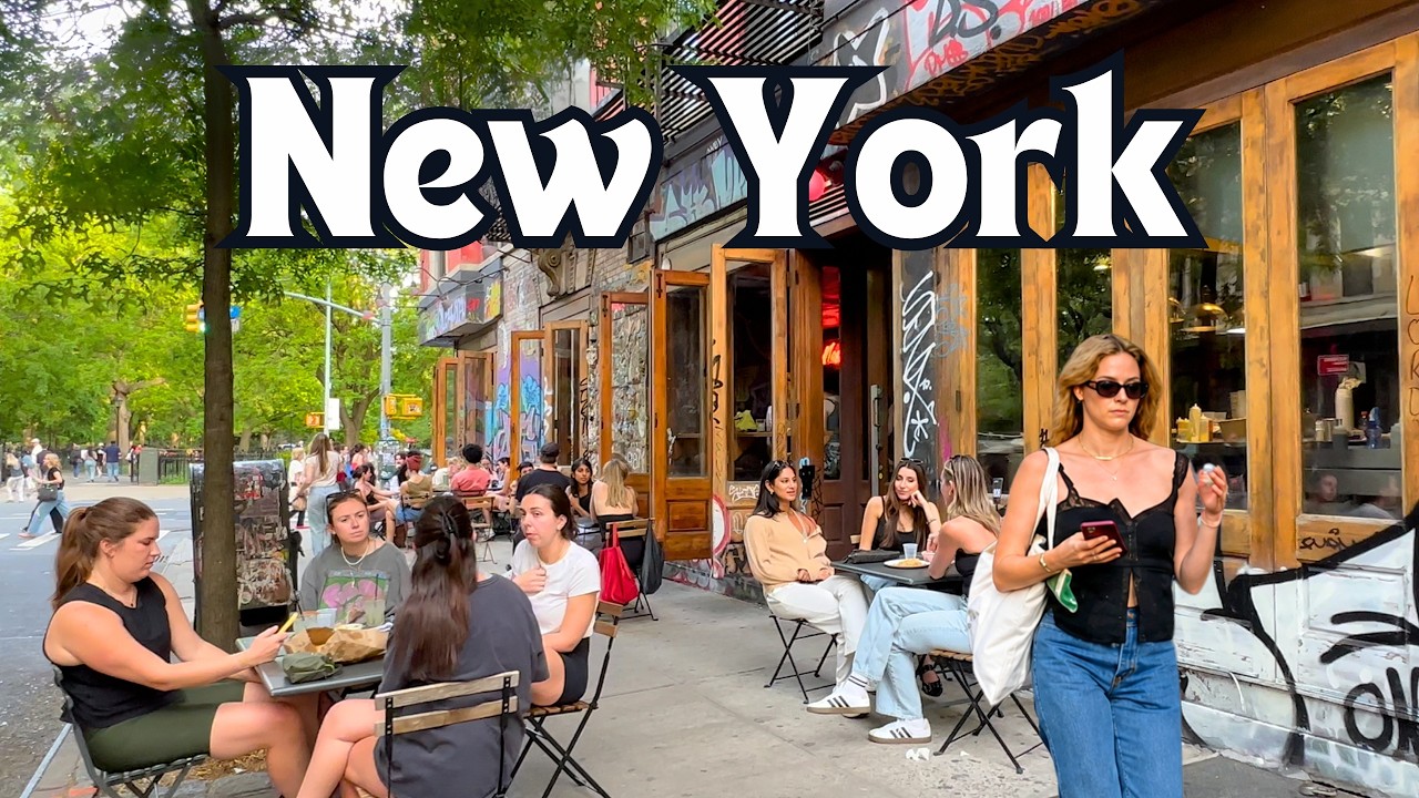 Feels Like Summer in New York City 🌿 East Village Manhattan NYC Walking Tour