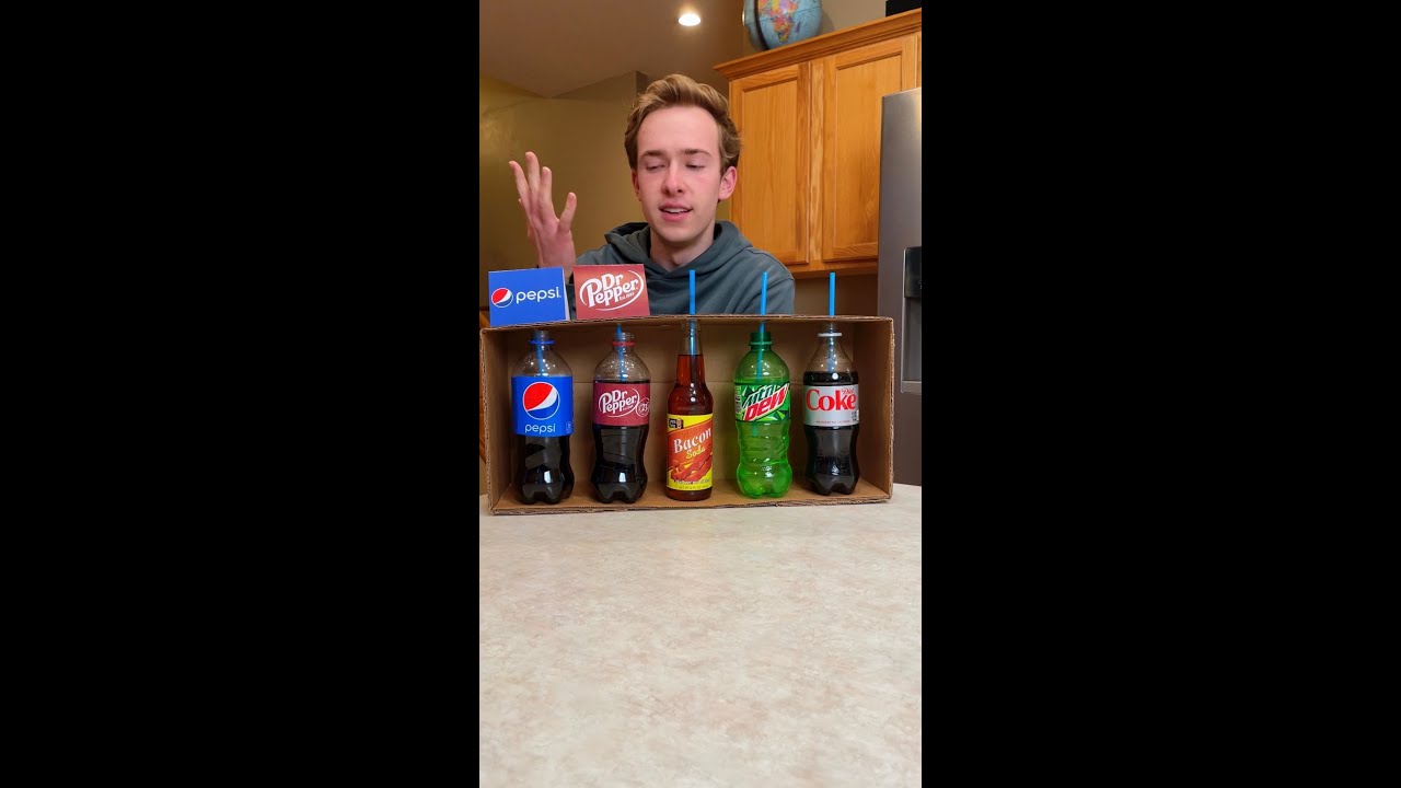 Забавный тест на вкус газировки — с изюминкой 😂