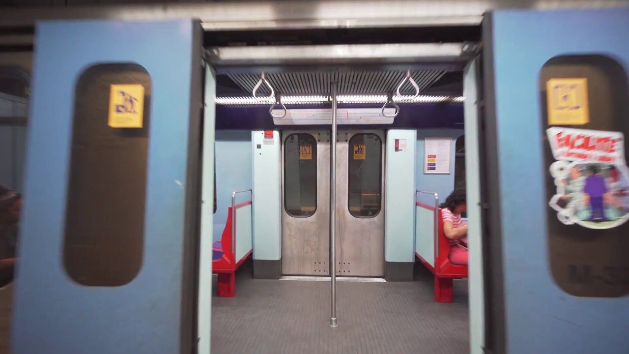 Portugal, Lisbon, metro night ride from Cabo Ruivo to Oriente, 15X escalator, 3X elevator
