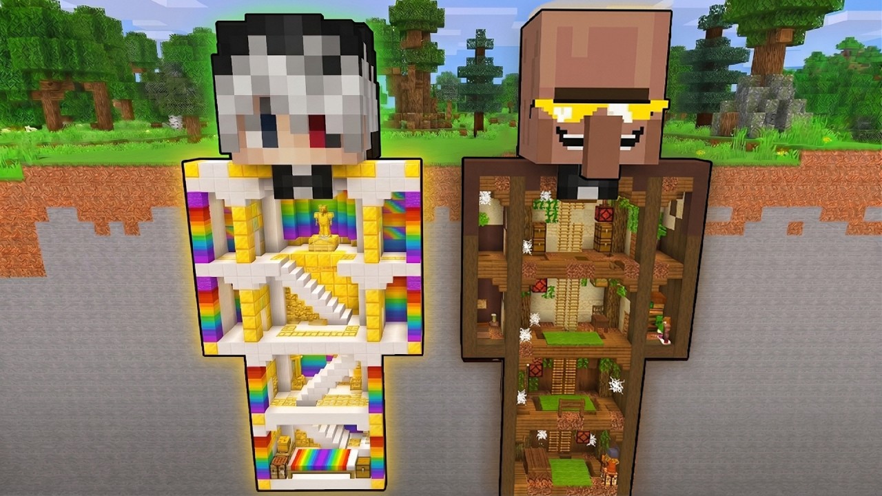 NOOB vs PRO Baza Secreta in Minecraft