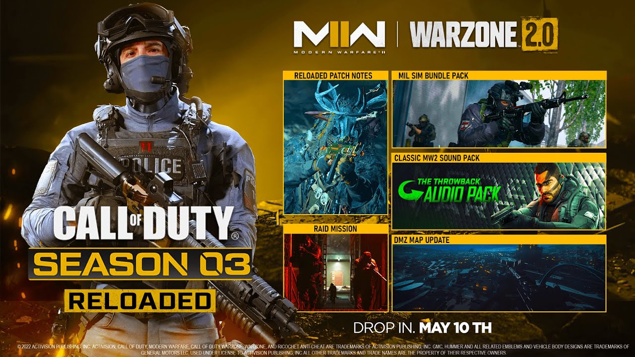 MIL-SIM Operator Bundle Teased, OG Sound Pack MORE Content & DMZ Map Update (MW2 Season 3 Reloaded)