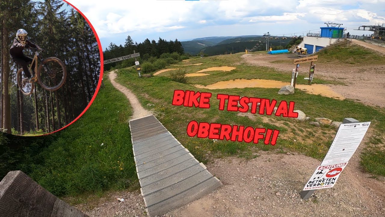 Bike TESTIVAL im Bikepark Oberhof 2024// (fast ALLE Strecken)