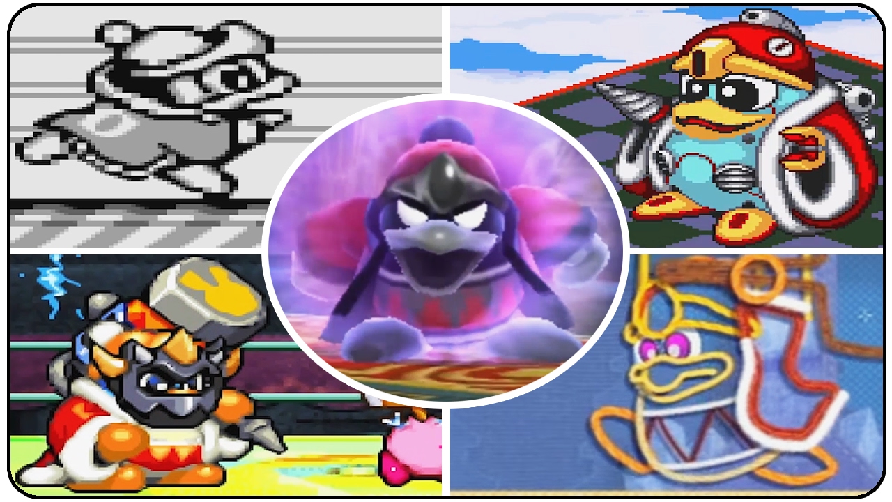Evolution of King Dedede Boss Battles in Kirby Games