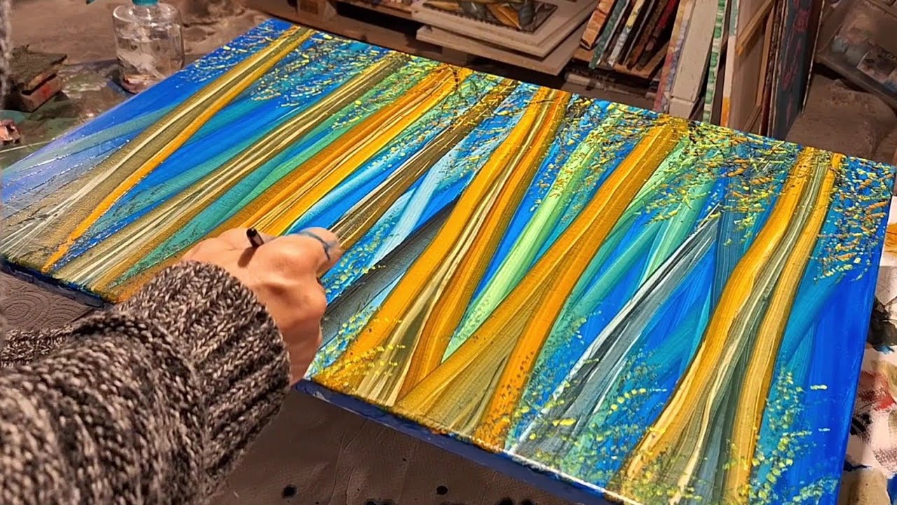 ARTE FLUIDO MÁGICO 🔥🎨  OTRA FORMA DE PINTAAR 💥🖌 ORIGINALIDAD Y BELLEZA