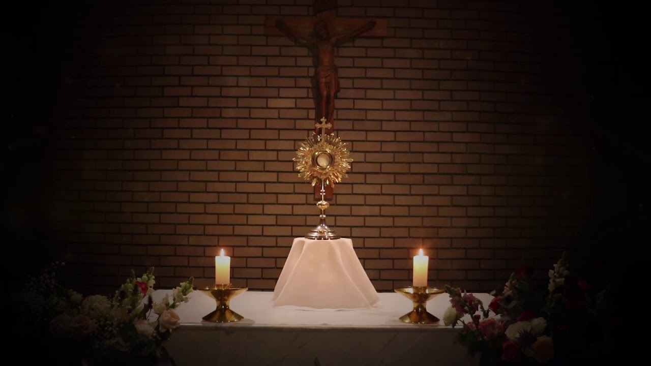Exposition Of The Blessed Sacrament to help you pray at home.