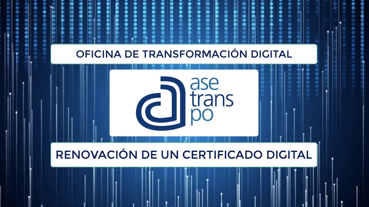 Renovar Certificado Digital