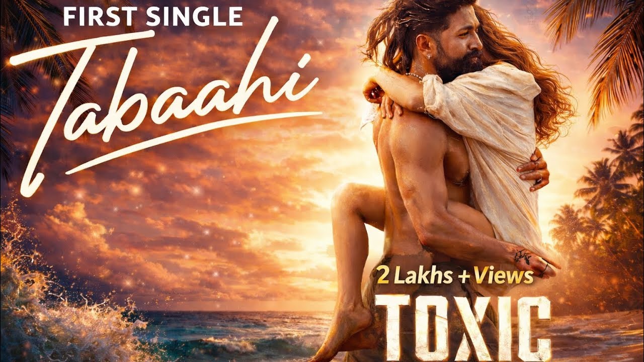 Toxic First Single Tabaahi Kannada Song | Rocking Star Yash | Kiraadvani | Geetu Mohandas | Fan Made