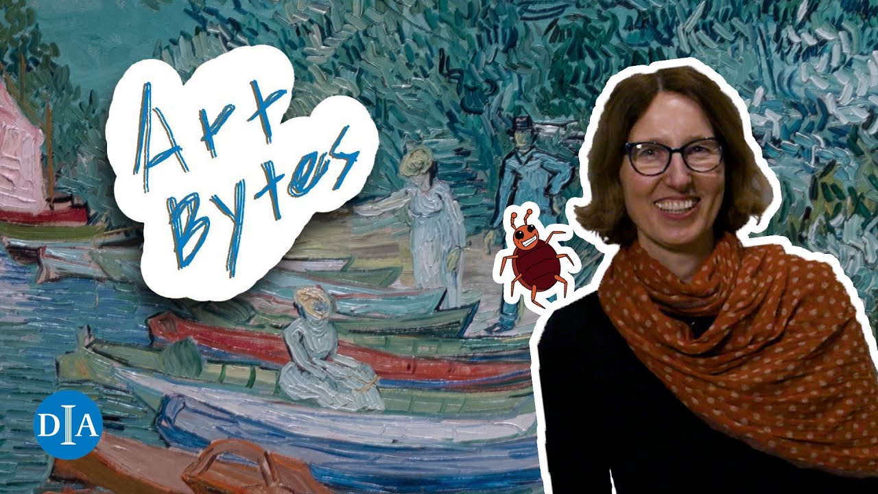 Art Bytes: Insect Footprints on a Van Gogh Painting