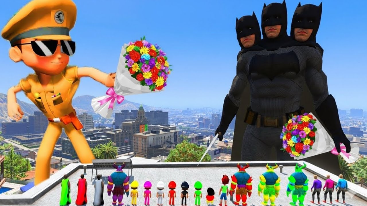LITTLE SINGHAM WITH SHIVA KICKO SHINCHAN FOUND BIGGEST EVER KICKO IN GTA 5 #46