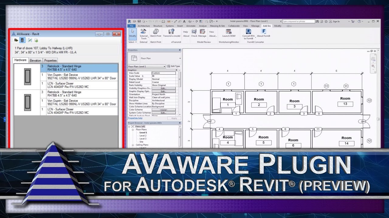 AVAware Plugin for Autodesk&reg; Revit&reg; Preview