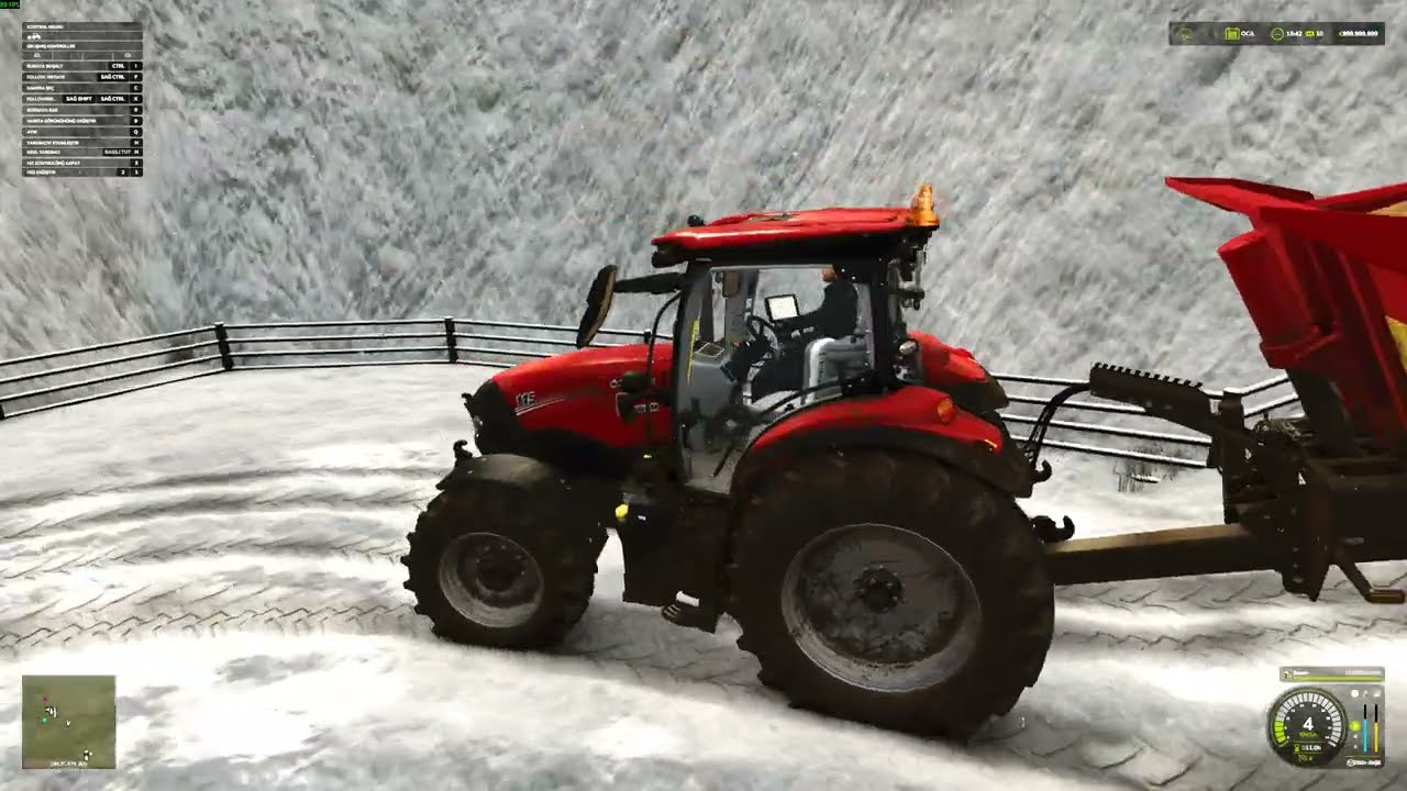 Farming Simulator 25   RESHADE ULTRA REALİCTİC GAMEPLAY  -CASE MAXXUM 115  -
