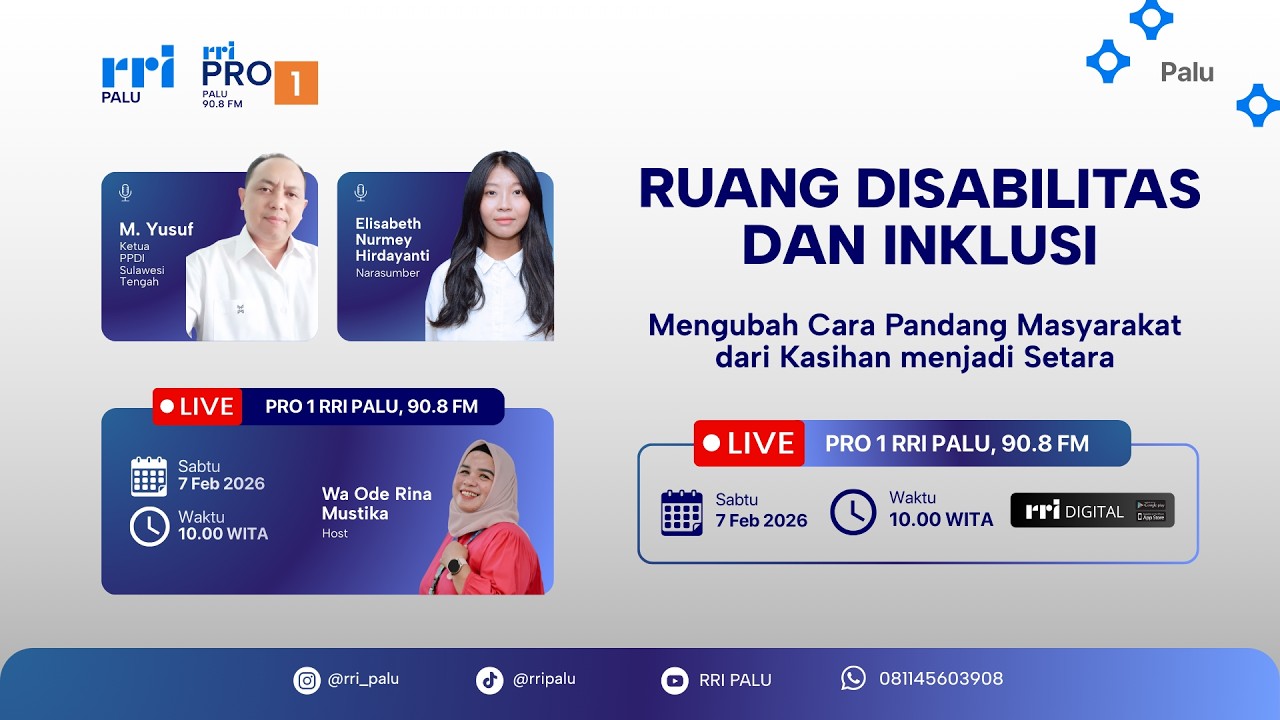 RUANG DISABILITAS DAN INKLUSI : Mengubah Cara Pandang Masyarakat dari Kasihan Menjadi Setara
