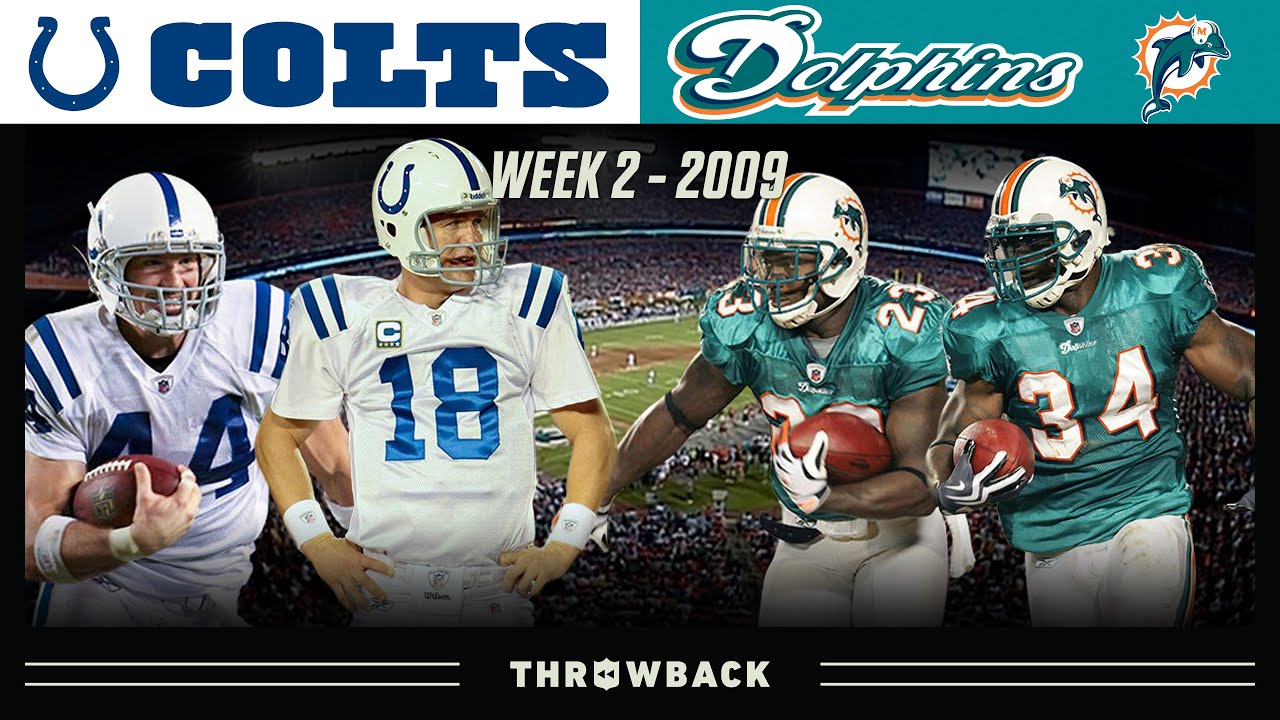 The Sheriff Takes on the Wildcat! (Colts vs. Dolphins 2009, Week 2)