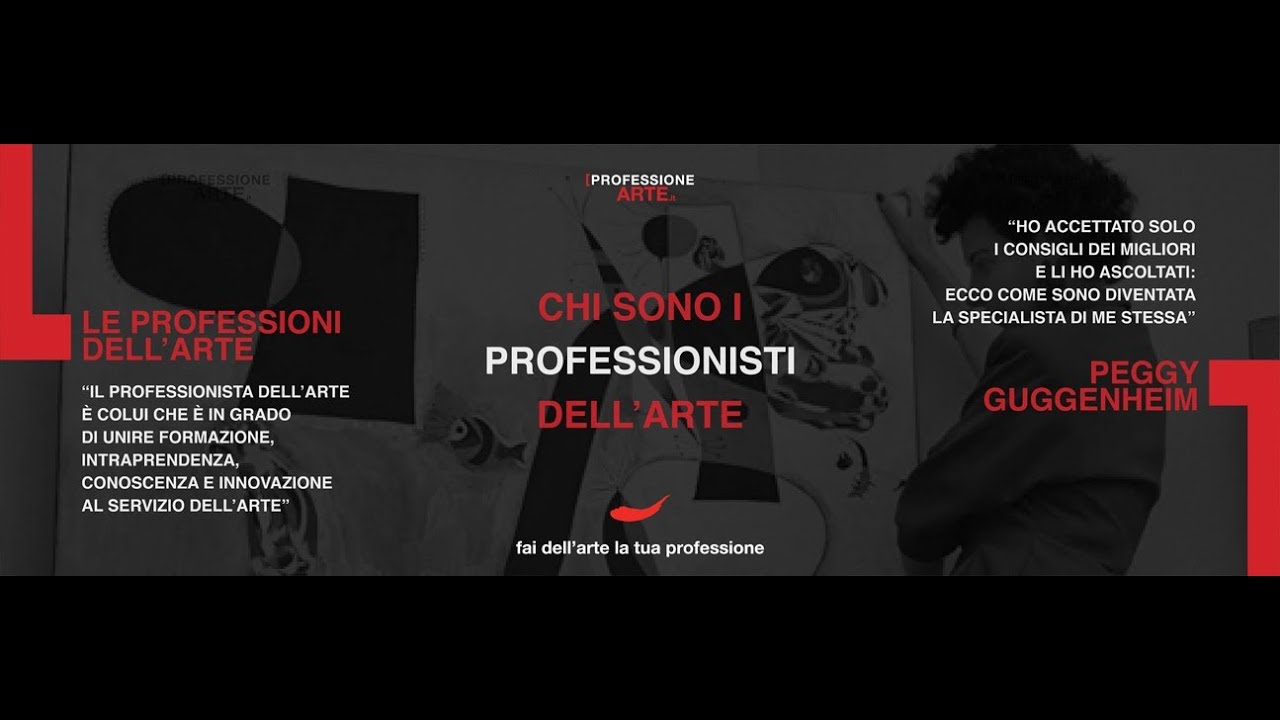 Chi sono i Professionisti dell'Arte | Fai dell'arte la tua Professione | Art Webinar | E-learnig