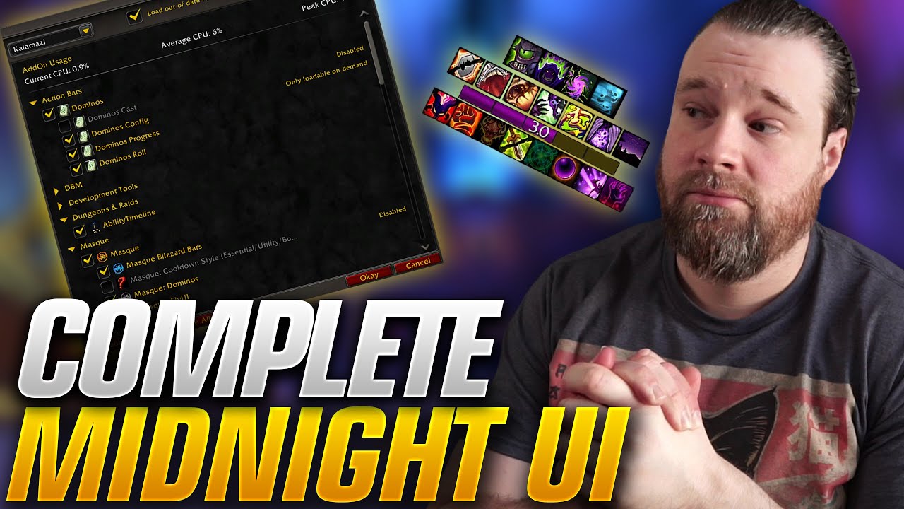 My ENTIRE Midnight Pre-Patch UI! Profiles, Addons and More!