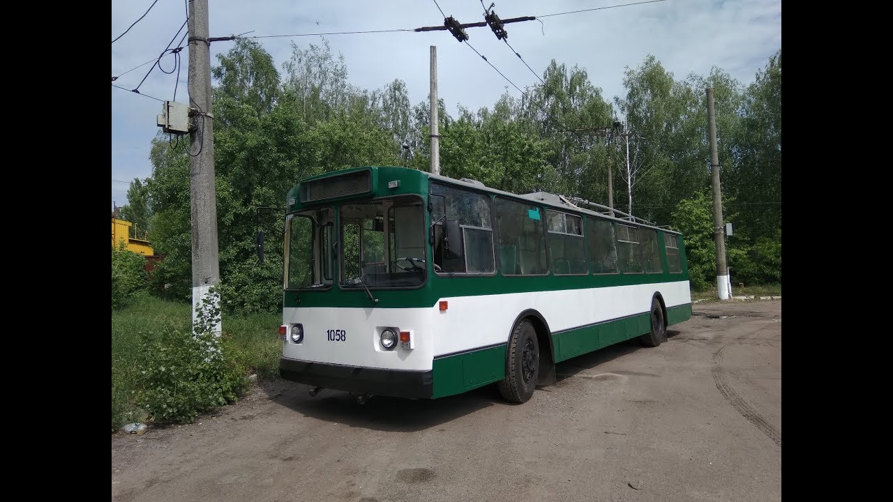 Житомирский троллейбус: ЗиУ-682Г №1058 - Обзор