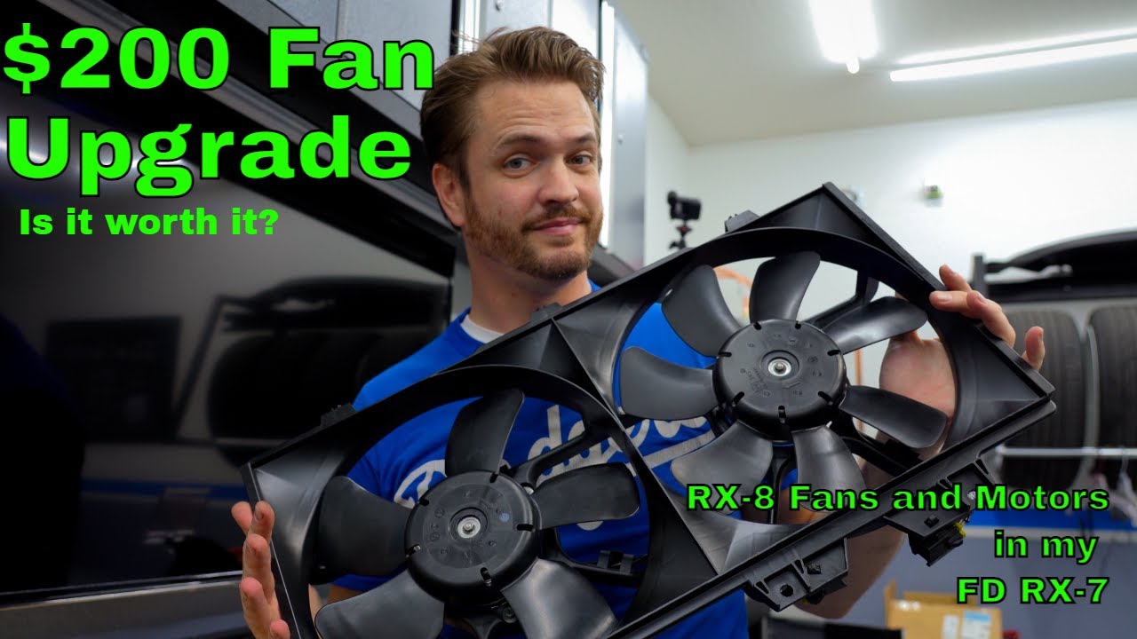 $200 Fan Upgrade for my RX-7 - Is it Worth it?