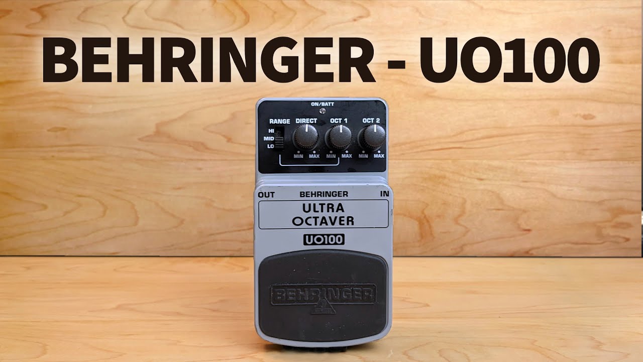 Behringer - Ultra Octaver UO100