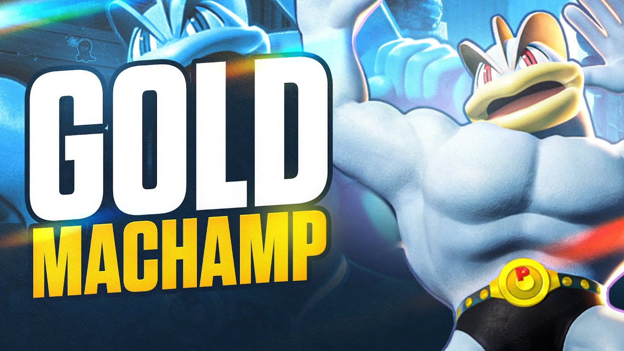 GRIND FOR GOLD MACHAMP🔴❗| Pokemon UNITE Live Gameplay