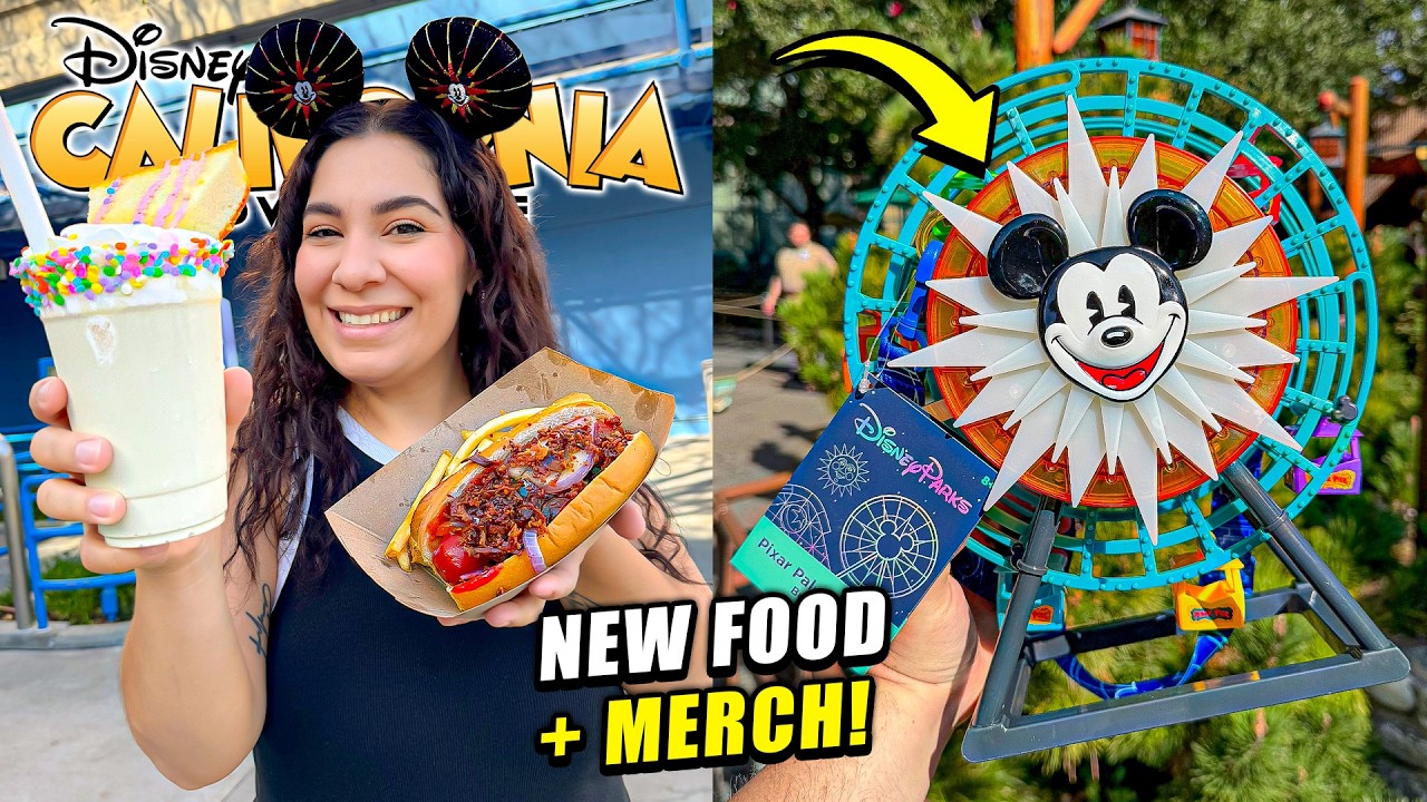 ✨ NEW! 2026 Disney California Adventure Park UPDATES! | 25th Celebration, New FOOD, Merch + MORE!