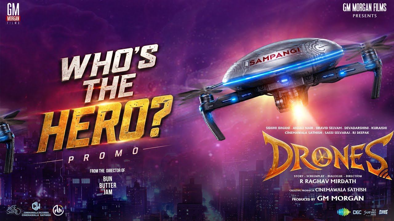 Drones - Promo | Siddhi Idnani | Anjali Nair | Dravid Selvam | R Raghav Midharth | Hari SR
