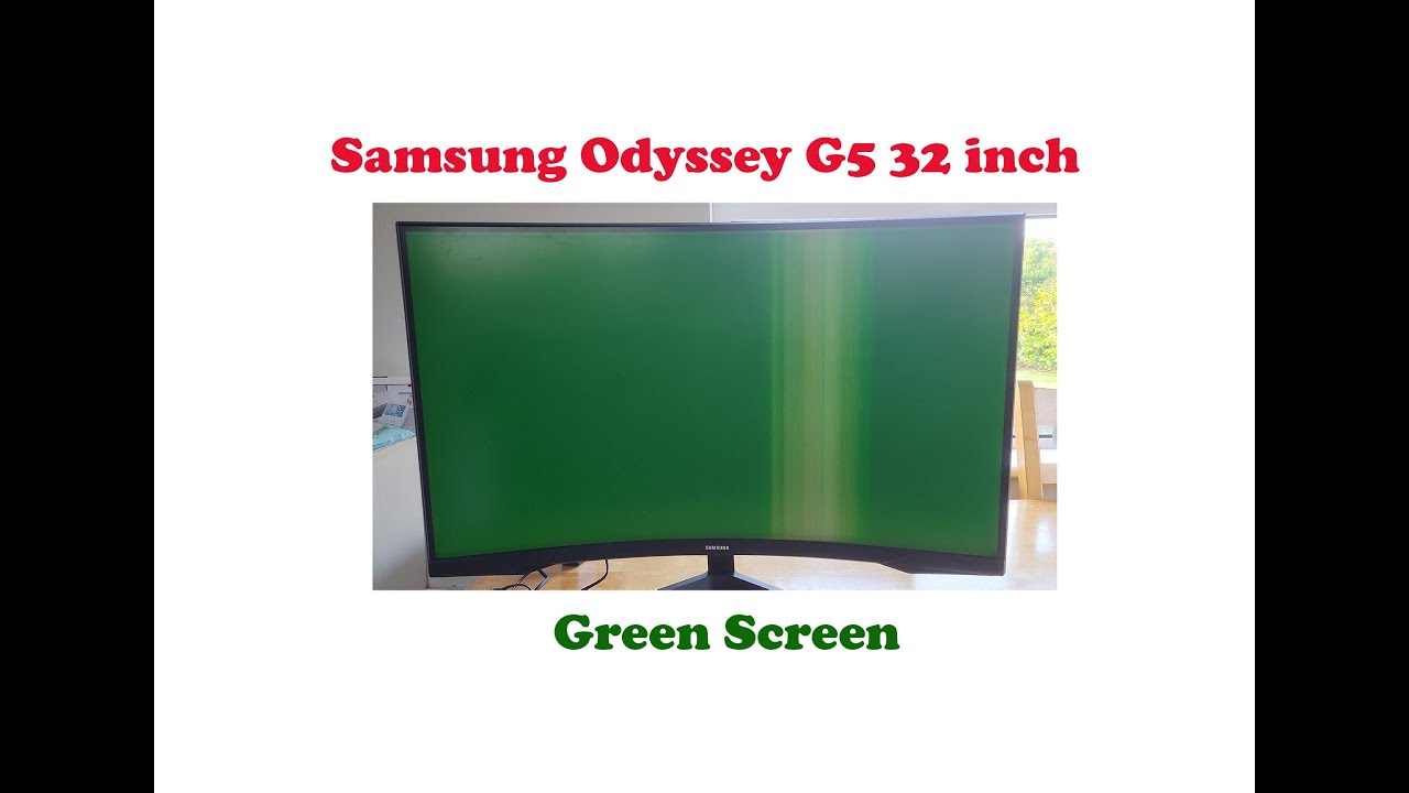 Samsung Odyssey g5 32 inch failed to repair