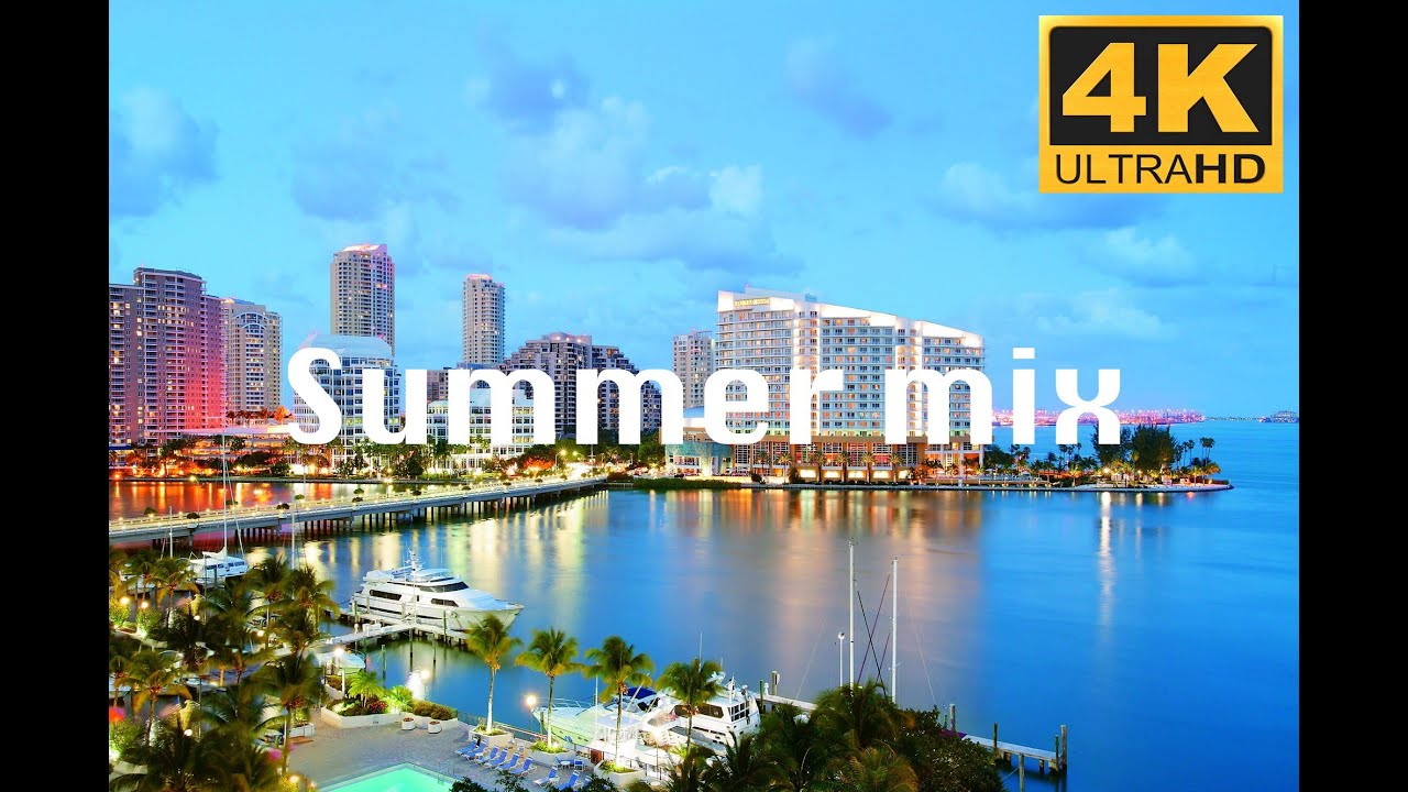 Summer Deep House Mix Florida 4K