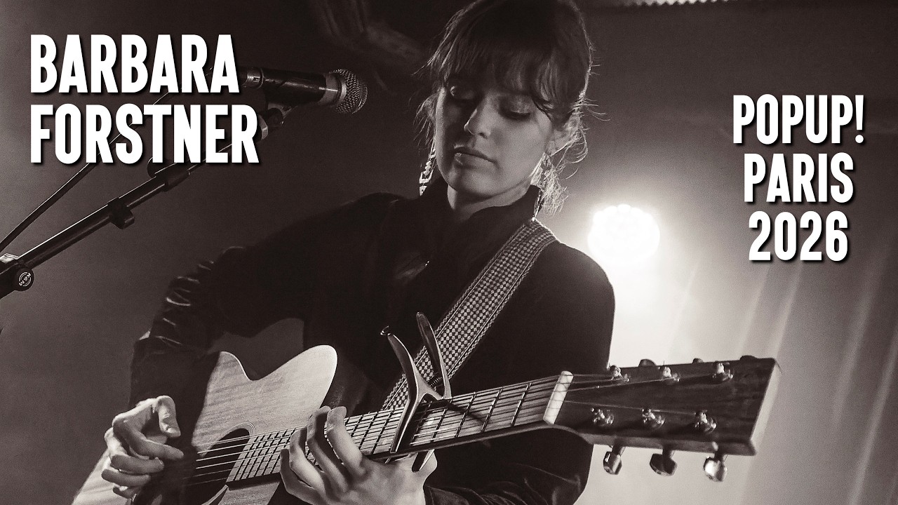 Barbara Forstner - Acoustic Live at PopUp!, Paris, France, 16 February 2026