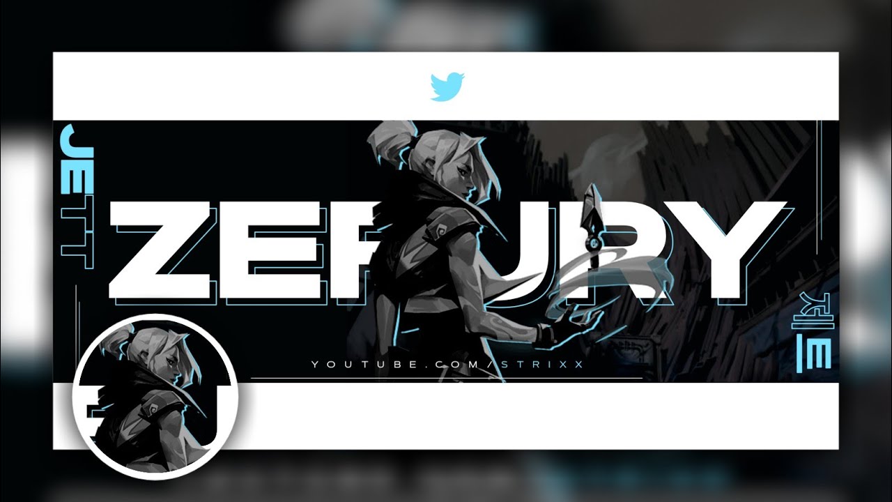 Jett Valorant Twitter Banner Tutorial On Android
