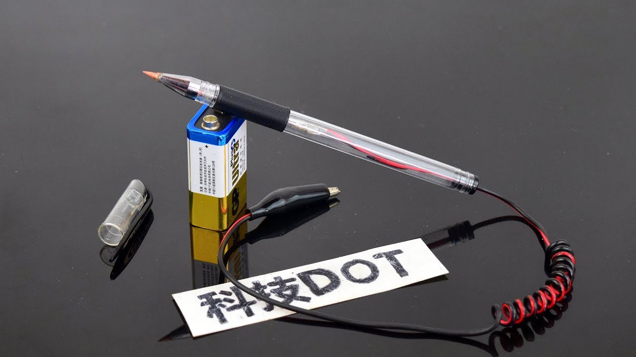 How to make Polarity Tester for Type of current tester DIY正负极测试电笔 直流电检测笔