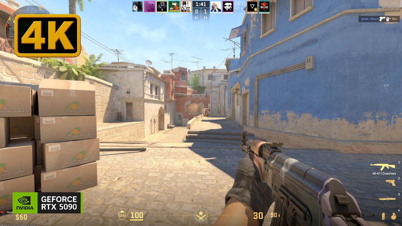 Counter-Strike 2 Gameplay 4K (No Commentary)