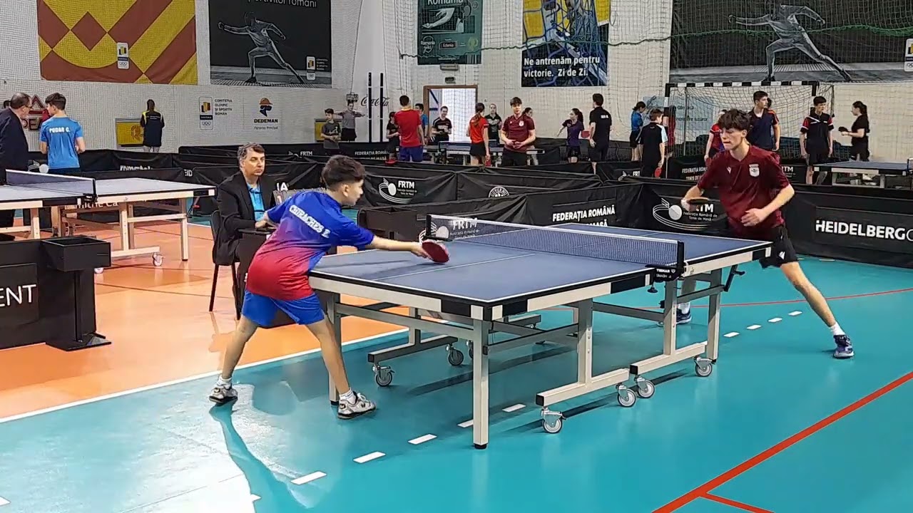TENIS DE MASA - Cupa Romaniei U19 - U15 - Izvorani 10 -12.03.2023